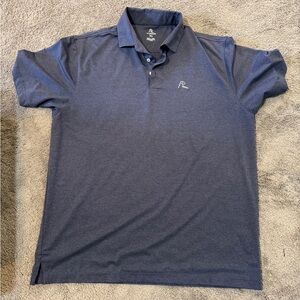 Rhoback Blue Polo Shirt Classic Style
